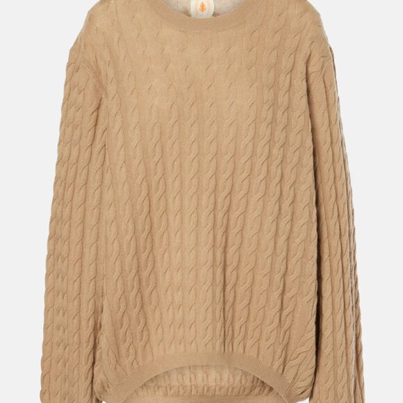 Jardin des Orangers Cable-knit wool and cashmere sweater - Picture 2 of 9